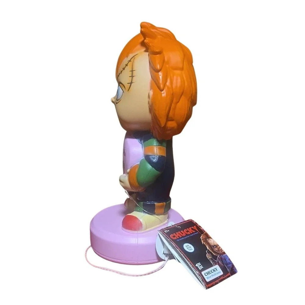 Chucky Blow Mold Lamp 12in Valentine's Day‎ Horror Decor Light Universal Studios